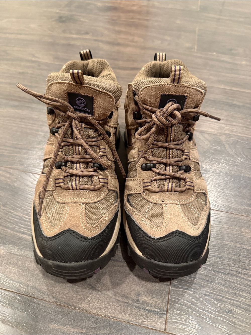 Tamarack Brown Hiking Boots size 8.5 8:4